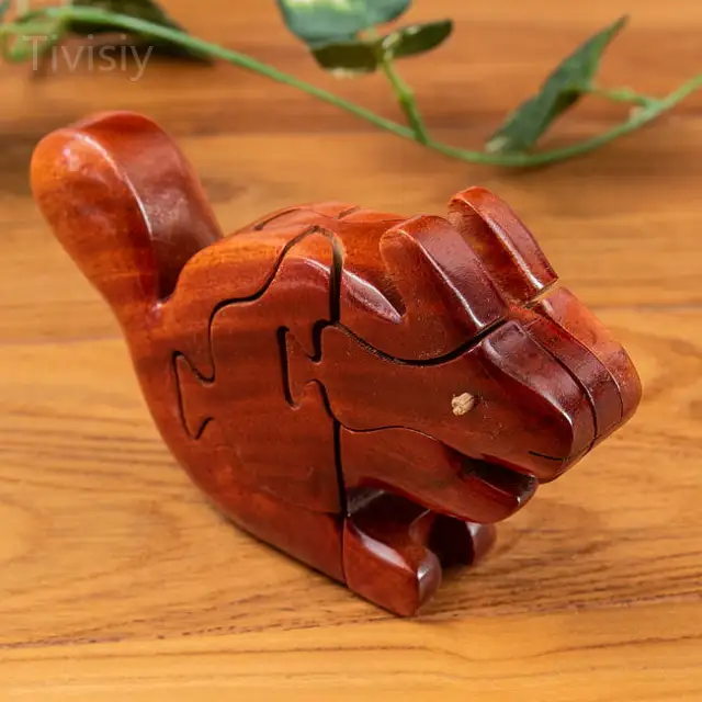 Squirrel Handmade 3D Wooden Puzzle